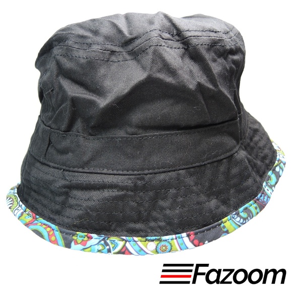 Lids Mens Reversible Bucket Hat (Paisley, L/XL) - Picture 2 of 2